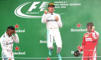 PHOTOS: Rosberg wins Italian GP, cuts Hamilton's lead