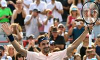 Federer cruises to semis; Wozniacki upsets World No 1 Pliskova