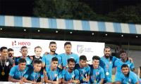 Tri-nation football: India win tourney