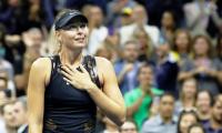 Proud Maria grabs spotlight in Big Apple after humbling Halep