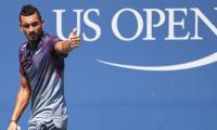 US Open: Kyrgios on another self-berating spree after 2nd round loss