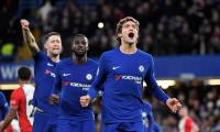 EPL PHOTOS: Chelsea go to third after victory over Southampton