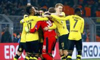 Euro football: Dortmund beat Hertha on penalties in German Cup