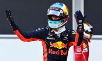 Ricciardo wins chaotic Azerbaijan Grand Prix, Vettel penalised