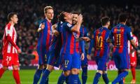 La Liga: Barca run riot before coach bombshell, Real falter