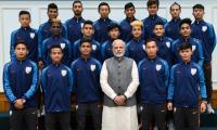 'Huge responsibility on your shoulders,' PM Modi tells U-17 team