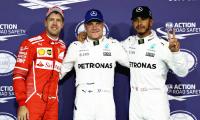 F1: Bottas takes pole in Abu Dhabi