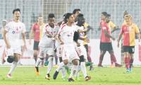 Football Briefs: East Bengal drop points after Aizawl shock win