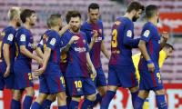 Barcelona feeling no pressure of the treble: Alba