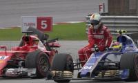 Bizarre Crash! Vettel blames Stroll
