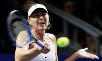 Sports Shorts: Sharapova loses to Rybarikova in Kremlin Cup return