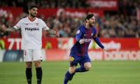 Soccer briefs: Messi to Barca's rescue; easy for Real Madrid