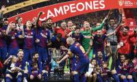 Barcelona thrash Sevilla to win King's Cup again