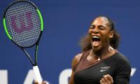 PHOTOS: Serena gets warm welcome and win on US Open return