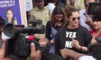 PIX: Sania Mirza, Rathore cast their vote