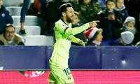 Football Extras: Messi tricks as Barca thump Levante 5-0