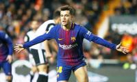 Football: Coutinho scores first Barca goal to put club in Copa final