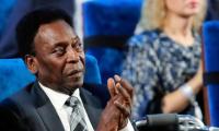 Brazil great Pele collapses with exhaustion