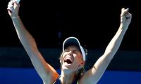 PHOTOS: Halep outlasts Kerber in thriller to set up Wozniacki final