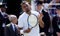 Kyrgios serves notice of intent at Wimbledon