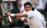 Wimbledon PHOTOS: Djokovic tames Edmund; Halep stunned