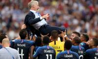 France coach and players react to World Cup victory