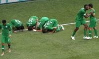 World Cup: Saudis stun Egypt despite Salah strike