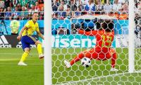 PHOTOS: Sweden rout Mexico but both qualify for last 16