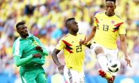 World Cup PIX: Colombia through as Senegal suffer yellow card heartache