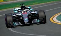 Hamilton fastest in practice but Red Bull, Ferrari in hunt