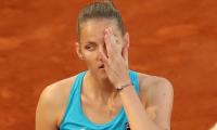 Tennis Roundup: Pliskova damages umpire's chair; Halep holds top ranking