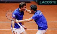 Davis Cup final: France stay alive in after doubles win