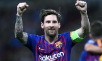 PHOTOS: Maestro Messi fires Barcelona to win at Spurs