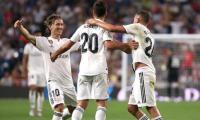 La Liga: Real see off gritty Espanyol, Atletico sink Getafe