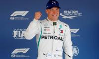 Russian Grand Prix: Bottas pips Hamilton to pole in Russia