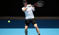 Murray back on the court after hip surgery