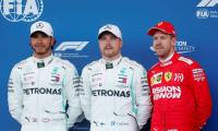 F1: Bottas takes Baku pole after Leclerc crashes