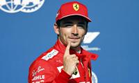 Ferrari's Leclerc on pole for Belgian GP, Hamilton 3rd