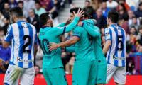 La Liga Photos: Leaders Barca stumble at Sociedad