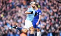 EPL PHOTOS: Aguero equals Shearer record as City thrash Chelsea