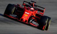 Ferrari's Leclerc is fastest in F1 testing