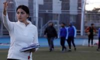 Woman coach scores wins for Syrian men's team