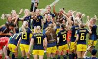 PIX: Sweden stun Germany to reach women's World Cup SF
