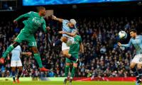 EPL PHOTOS: Man City surge clear through Sterling as Spurs suffer