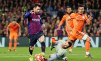 Champions League PIX: Barca, Liverpool ease through into quarters