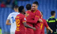 Soccer PHOTOS: Smalling stars in Roma's win
