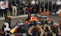 Verstappen ends F1 season with win in Abu Dhabi