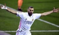 PIX: Benzema helps Real Madrid win fifth game in a row