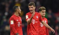 Soccer PIX: Bayern stay top; PSG tame Lyon