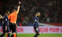 Football PIX: Neymar sent off as PSG beat Bordeaux